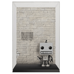 Funko POP! Art Cover Brandalised Banksy: Tagging Robot (02)