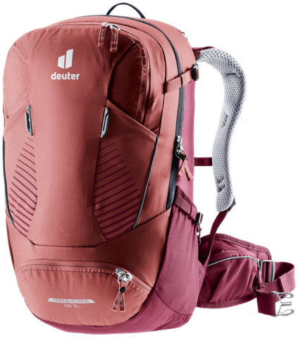 Картинка рюкзак велосипедный Deuter Trans Alpine 28 SL Caspia/Maron - 1