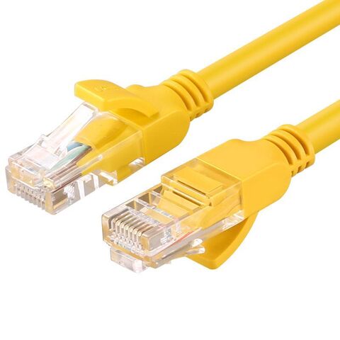 Кабель UGREEN NW103 (30642) Cat 5e UTP Ethernet Cable 10м - Yellow