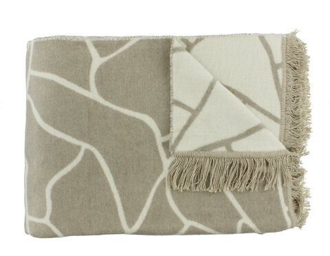 Плед 150x200 Claudi Lineas Grey серый