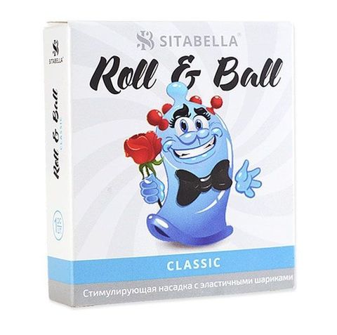 стимулирующий презерватив-насадка Roll & Ball Classic - Sitabella Sitabella condoms 1423