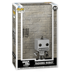 Funko POP! Art Cover Brandalised Banksy: Tagging Robot (02)