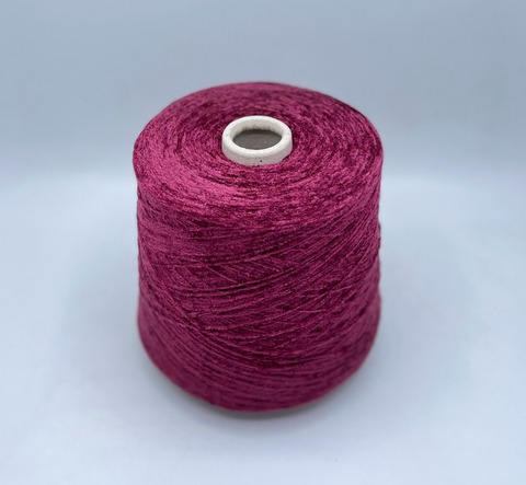 FILOMAGLIA (пр.Италия),art-Veluur 1000м/100гр,70%Вискоза, 18%Вискоза из эвкалипта, 12%Полиамид(эластан), цвет-Ягодный. арт- 28211