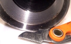 Перо вилки для Kawasaki ZRX 1200 2005-2008, 43мм*615мм