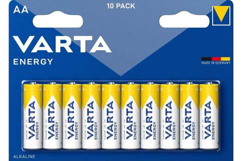 Батарейка Varta ENERGY LR6 AA BL10 Alkaline 1.5V (4106)