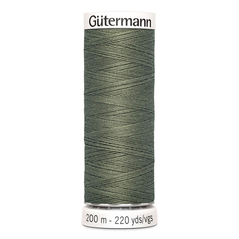 Нить Sew-All 200 м, Gutermann, 824 зеленый камуфляж