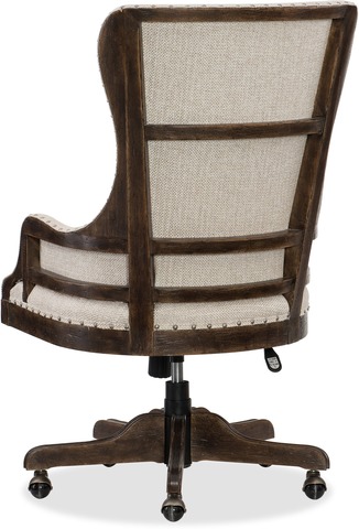 Hooker Furniture Home Office Roslyn County Deconstructed Tilt Swivel Chair