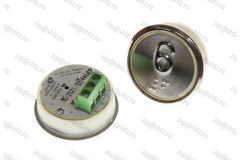 Кнопка (кнопочный модуль) EA2406S-D-R "6 этаж", круглая, динамическая красная подсветка, Брайль