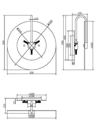 Настенный светильник Maytoni Mare MOD305WL-03CH