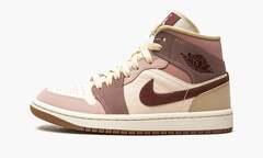 Air Jordan 1 Mid SE WMNS "Dark Pony Smoky Mauve"