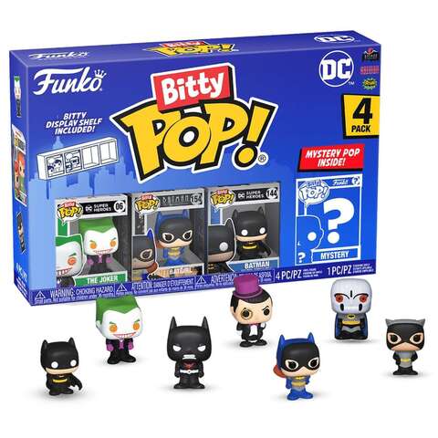 Funko Bitty POP! DC Comics 4 Pack Series 2