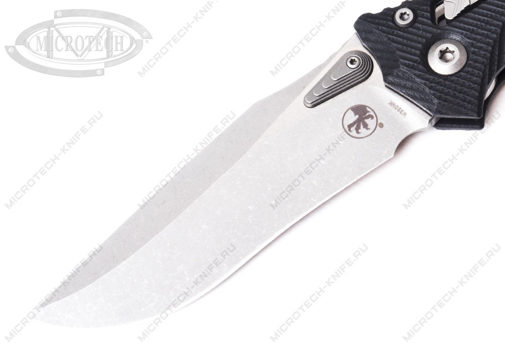Нож Microtech 137RL-10FLGTBK Amphibian Ram-Lok Fluted Handle - фотография 