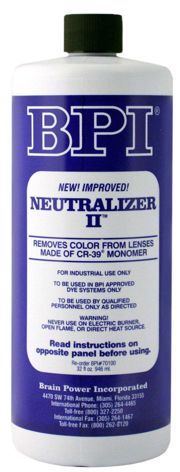 Нейтрализатор для линз BPI Neutralizer II, 1л купить по выгодной цене ...