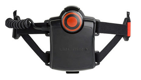 Фонарь налобный Led Lenser H7.2, чёрный, светодиодный, AAAx4 (7297)