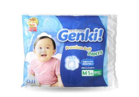 Пробник подгузников-трусиков GENKI (7-10кг) M, шт