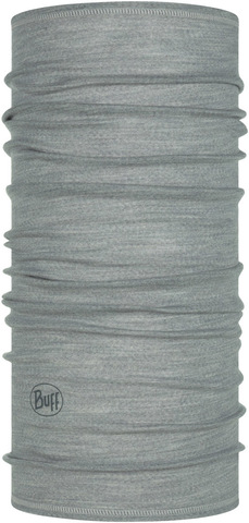 Картинка шарф-труба Buff wool lightweight Solid Light Grey - 1