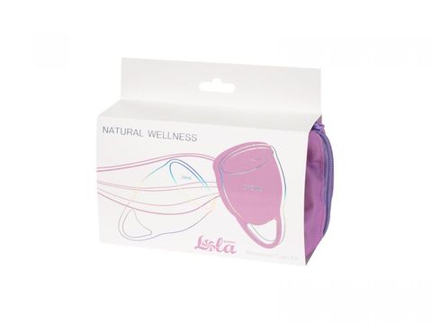 Набор из 2 сиреневых менструальных чаш Orchid - Lola Games Natural Wellness 4000-04lola