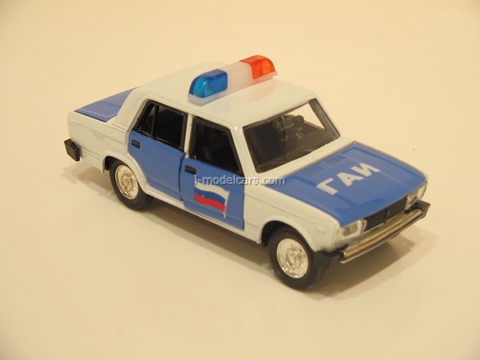 Lada Police Russe USSR – Miniature 1/43 Arat BA3-2105, état Collection