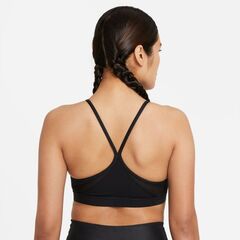 Бюстгальтер спортивный Nike Indy Bra V-Neck W - black/black/black/white