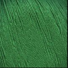 Пряжа "Астра", 100% мерсеризованный хлопок, 100гр, 610м, яркая зелень