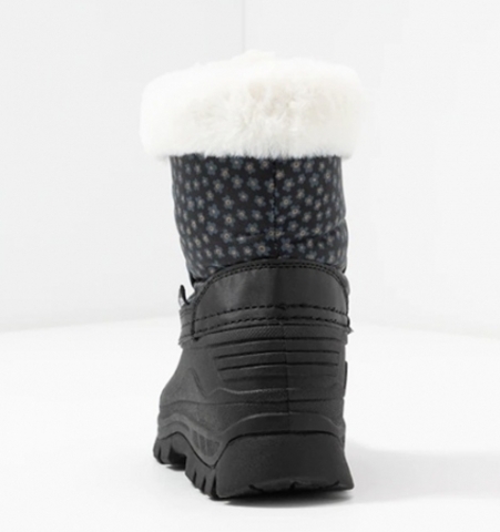 Зимние ботинки KicKers Sealsnow Black blue flowery 653262-10 84