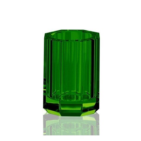 Decor Walther 0923996 Decor Walther Kristall BER Стакан настольный, хрустальное стекло, цвет: английский зеленый