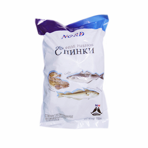 Спинки (лоины) зубатки пестрой, 1 кг