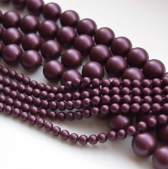 Жемчуг 3 мм Сваровски Elderberry Pearl