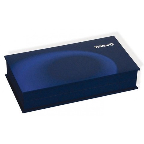 Ручка шариковая Pelikan Souverän® Precious Metals K625, Dark-Blue Transparent ST (947960)