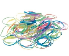 ZooOne резинки для шерсти латексные (для папильоток) 15 мм