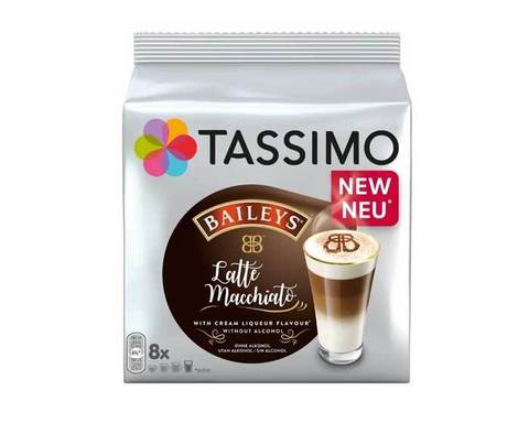 Кофе в капсулах Baileys Latte Macchiato, 8 капсул для кофемашин Tassimo