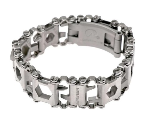 Мультитул-браслет Leatherman Tread LT Stainless Steel, узкий, 29 функций (832431) | Multitool-Leatherman.Ru