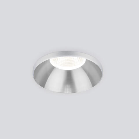Встраиваемый светодиодный светильник 25026/LED 7W 4200K SL серебро
