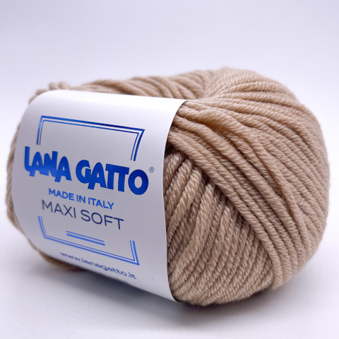 Пряжа Lana Gatto Maxi Soft 14522 беж