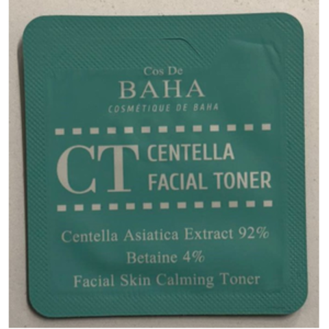 Cos De Baha CT Centella Facial Toner Тонер для лица восстанавливающий с экстрактом центеллы азиатской