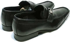 Мужские стильные туфли к костюму Mariner 4901 Black.
