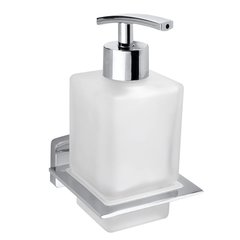 Настенный дозатор для жидкого мыла (стекло) Bemeta Niki 153209049 фото