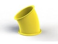 Деталь туннельных горок поворот 30°