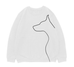 Свитшот "Силуэт добермана"