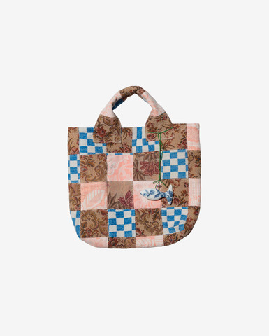 Сумка Soeurs Basket Bag 7 сине-коричневая