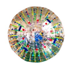 Светящийся зорб «Магический шар» ТПУ, диаметр 2.8 м без сидений