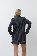 Пижама женская с шортами ARUELLE CASEY | Графит