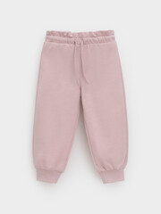 брюки  для девочки  КР 400815/розовый лед к597