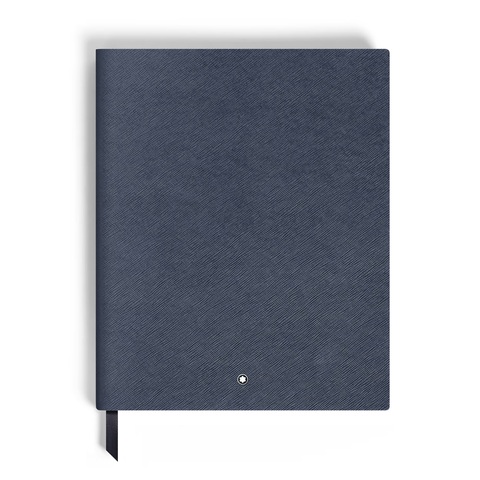 Блокнот большого размера Sartorial, синий, страницы в линейку