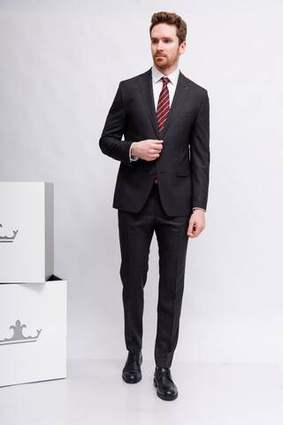 ROY ROBSON Костюм в крупную неконтрастную клетку из премиальной итальянской шерсти Lanificio F.G. di Fabio