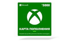 Карта оплаты Xbox 5000 JPY [Цифровая версия] (JP) (для ПК, цифровой код доступа)