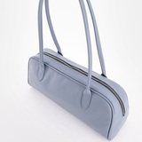 Сумка Саломея 2042 гладкий серо-голубой