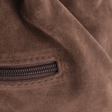 Сумка Саломея 607 эко-замша шоколад