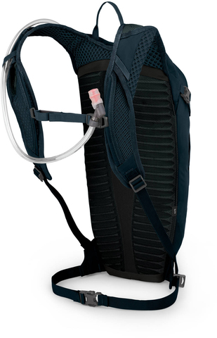 Картинка рюкзак велосипедный Osprey Siskin 8 Slate Blue - 3