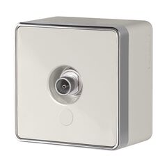 W5083003/ ТВ-розетка оконечная Gallant (слоновая кость) W5083003